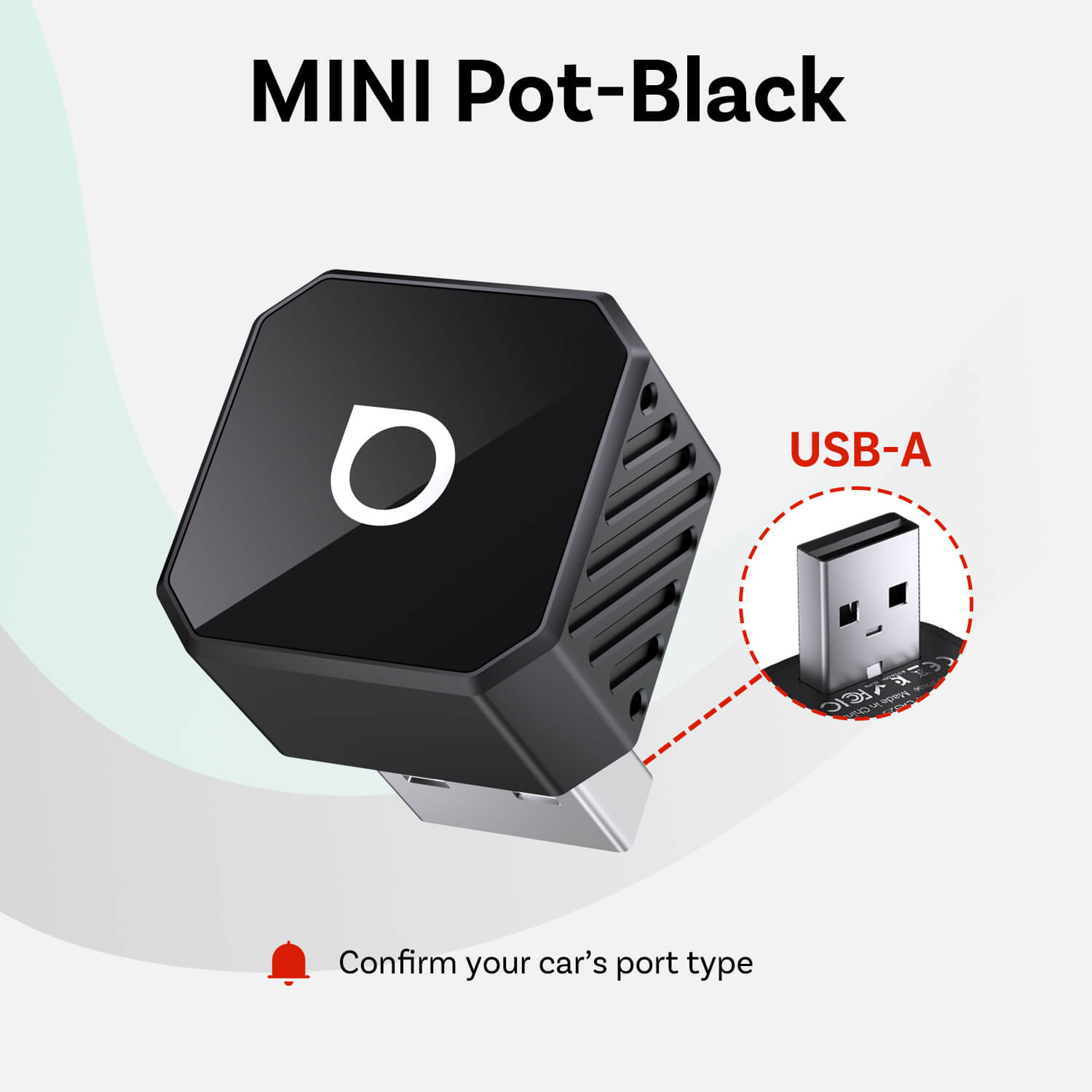 Ottocast Mini Cube 3.0 Wireless CarPlay/Android Auto Adapter