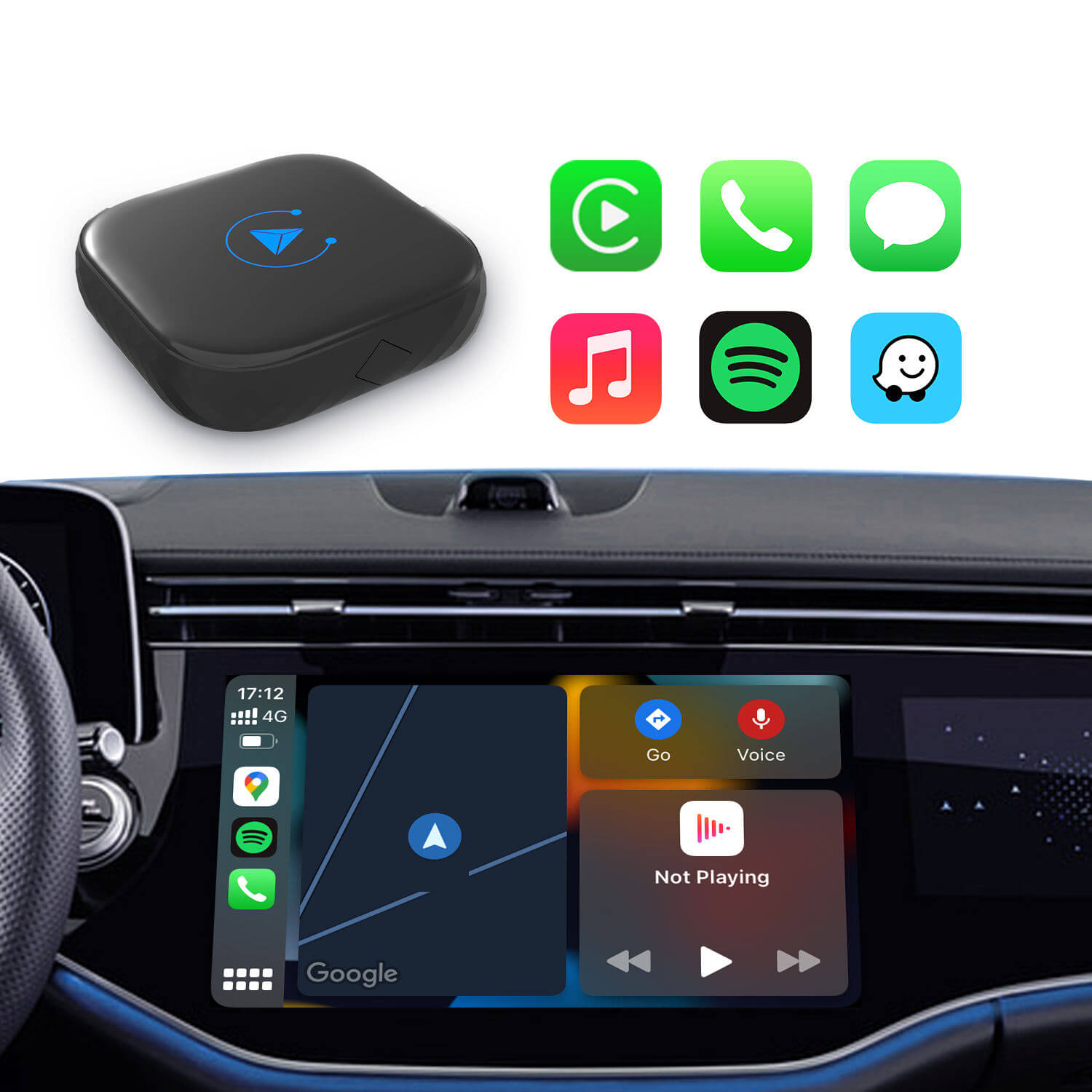 The Smart Wireless CarPlay Link
