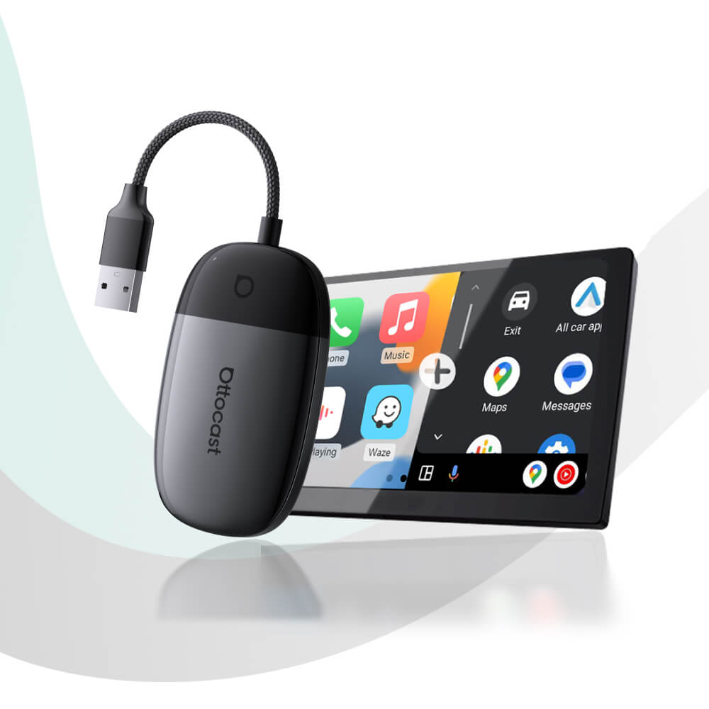 CABIN CARE Wireeless CarPlay/Android Auto Adapter with Real Seat