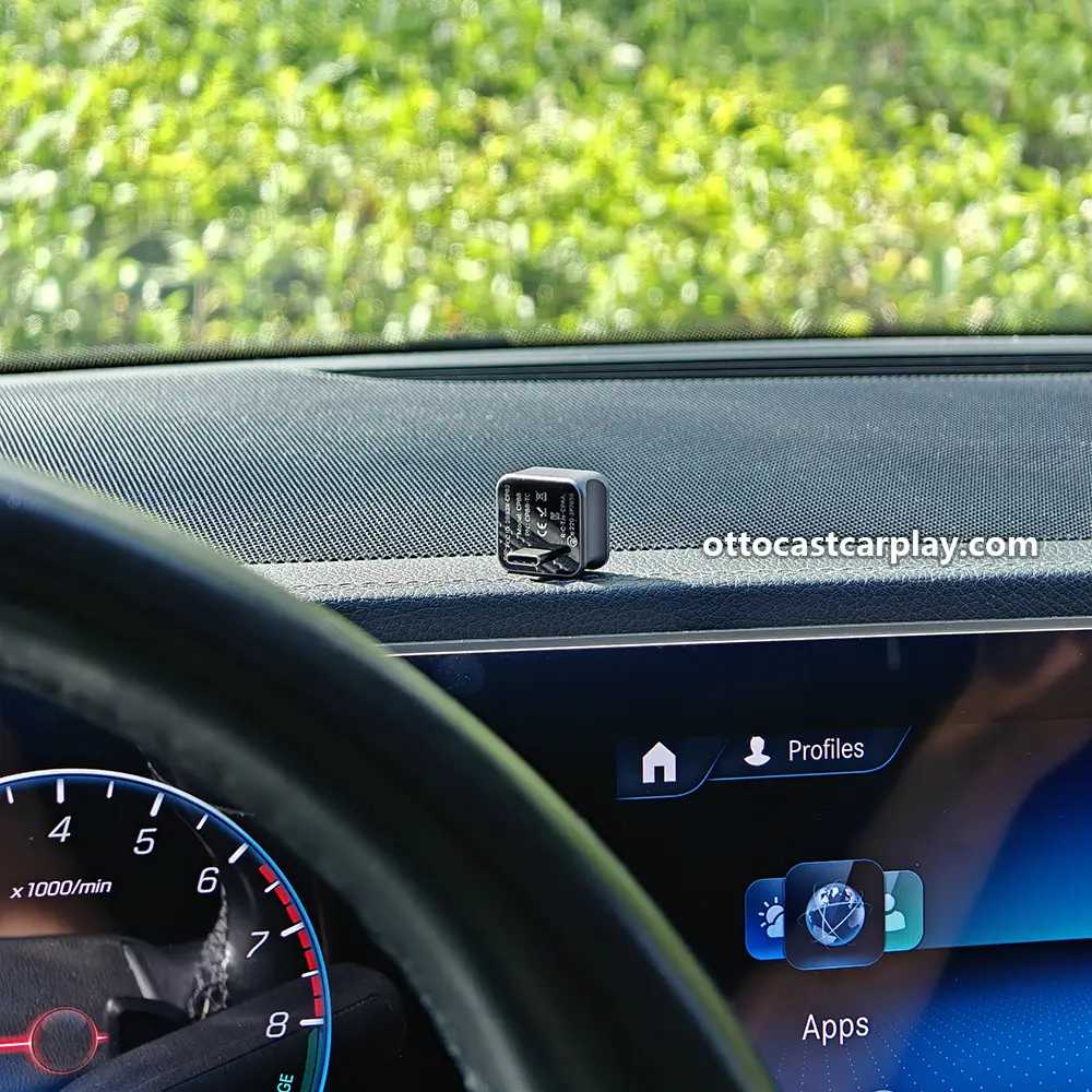 Ottocast Mini Cube 3.0 Wireless CarPlay/Android Auto Adapter