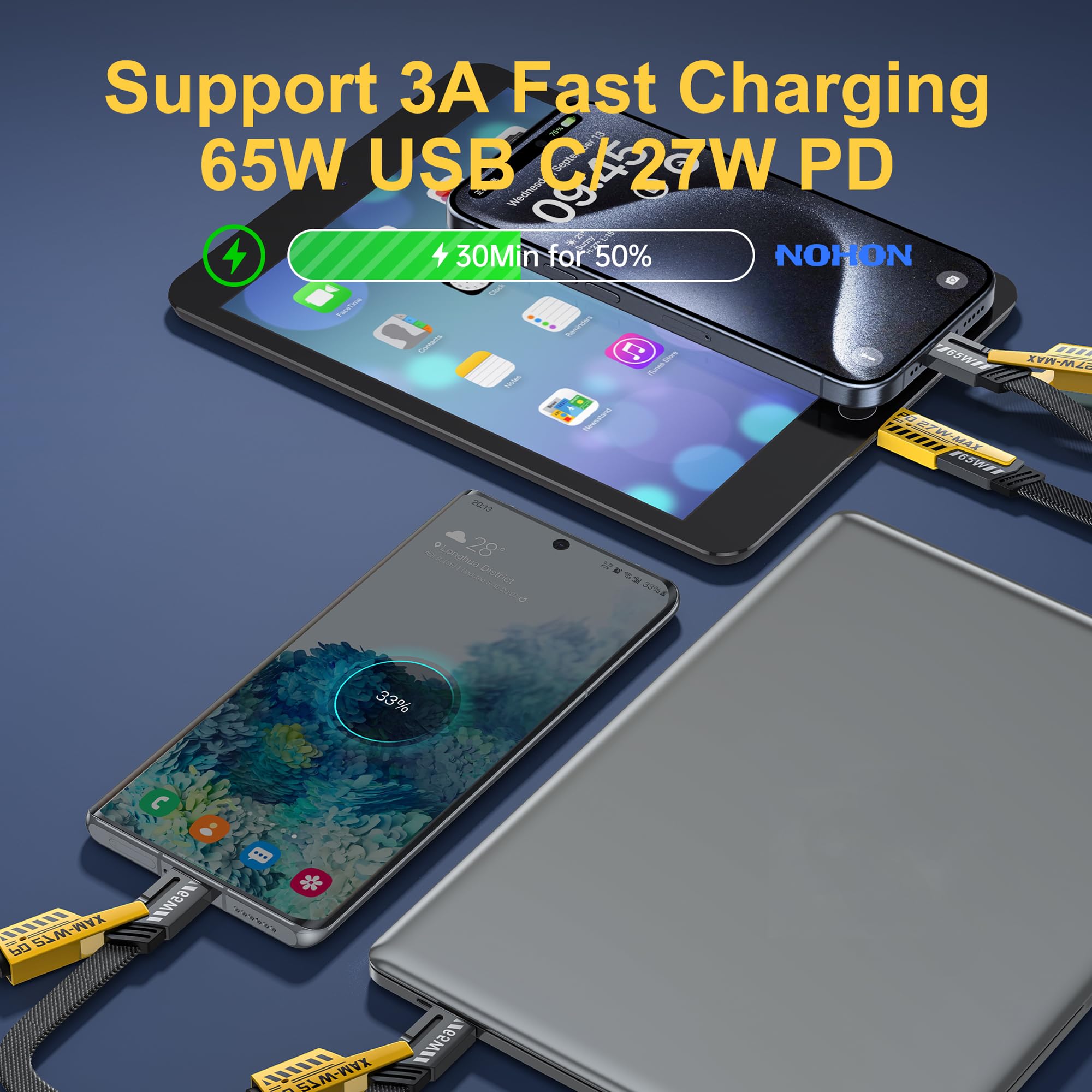 4 in 1 Universal Fast Charging Cable