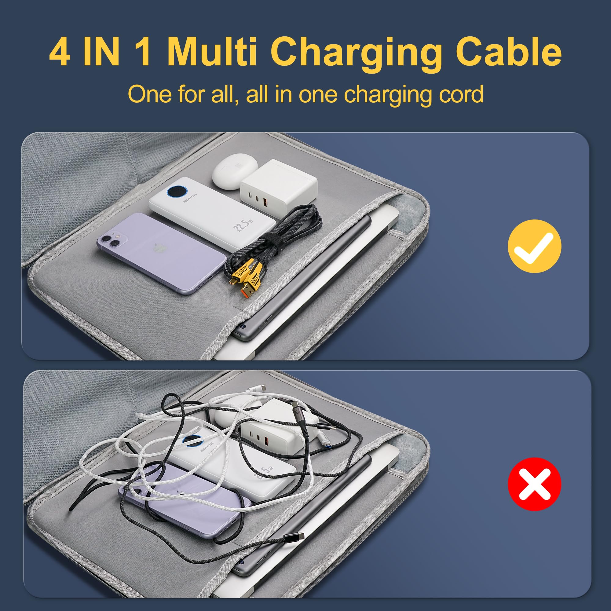 4 in 1 Universal Fast Charging Cable