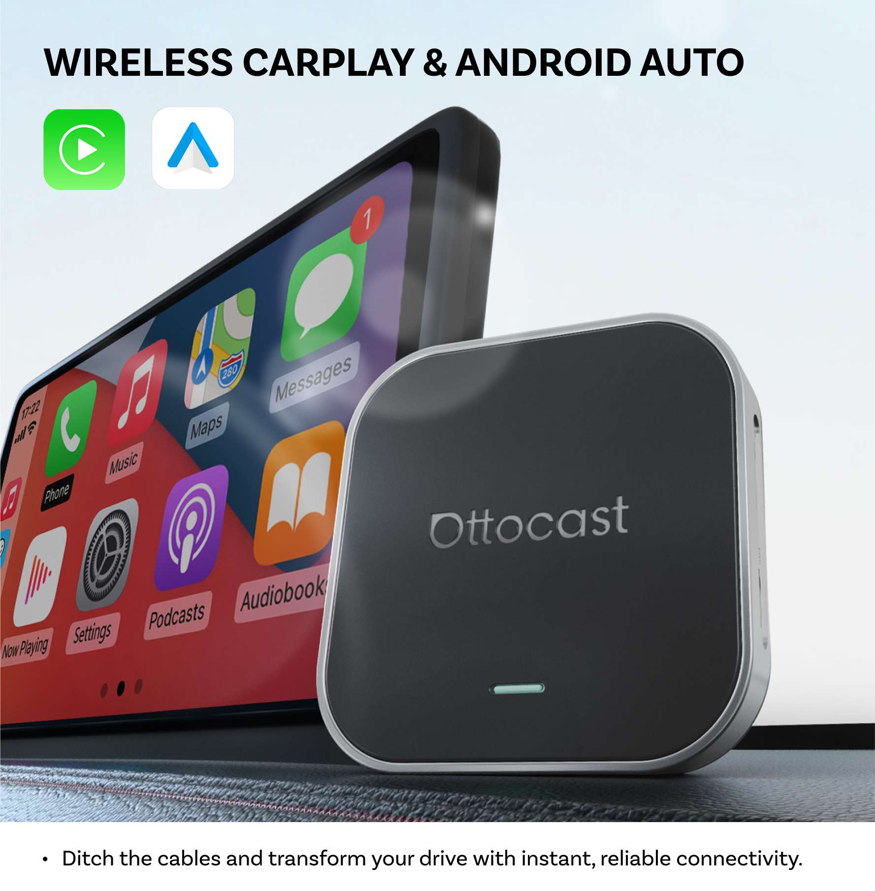OttoAibox E2 CarPlay AI Box – Carplay Ottocast® Official