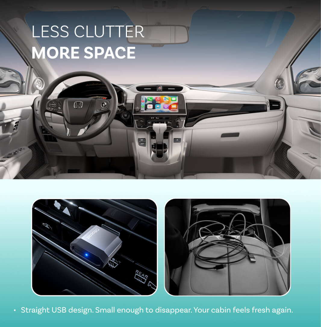 Ottocast Mini AURA Wireless CarPlay/Android Auto Adapter