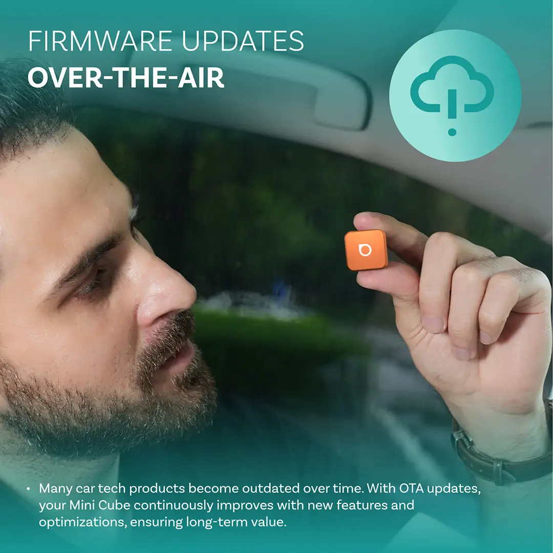 Ottocast mini cube 3.0 Adapter - Cosmic Orange