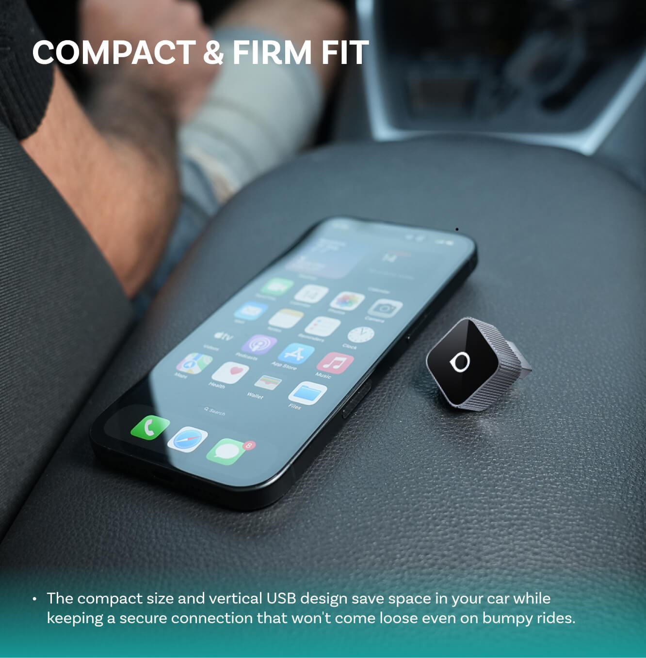 Ottocast Mini 3.0 Wireless CarPlay/Android Auto Adapter