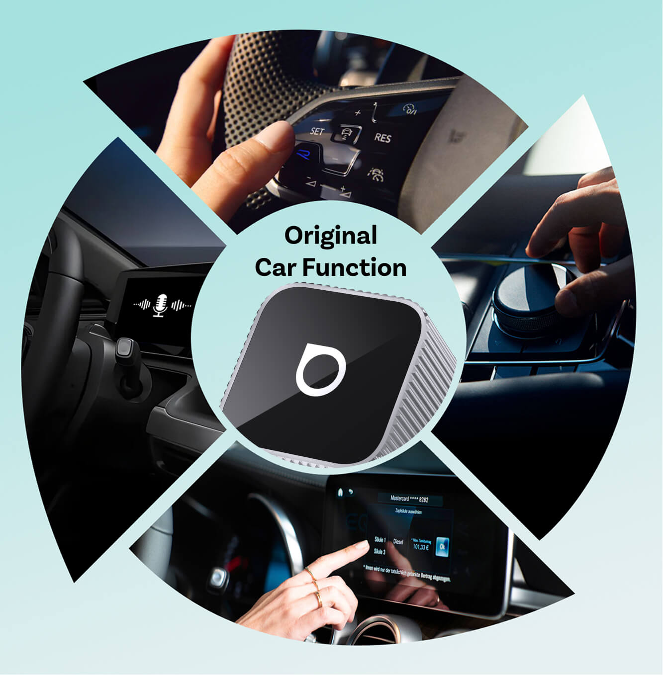 Ottocast Mini 3.0 Wireless CarPlay/Android Auto Adapter