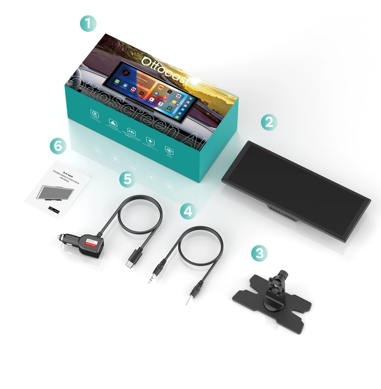 ★値下げしました。Ottocast社　OttoScreen Ottoscreen AI