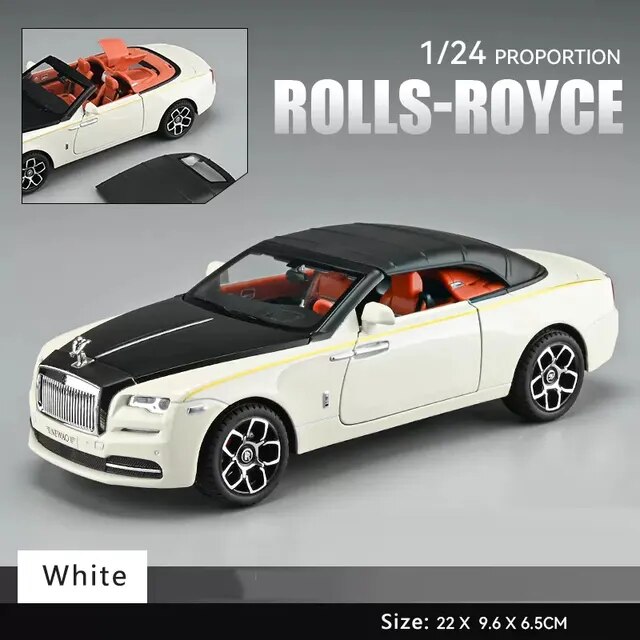 1:24 Rolls Royce Dawn Car Model