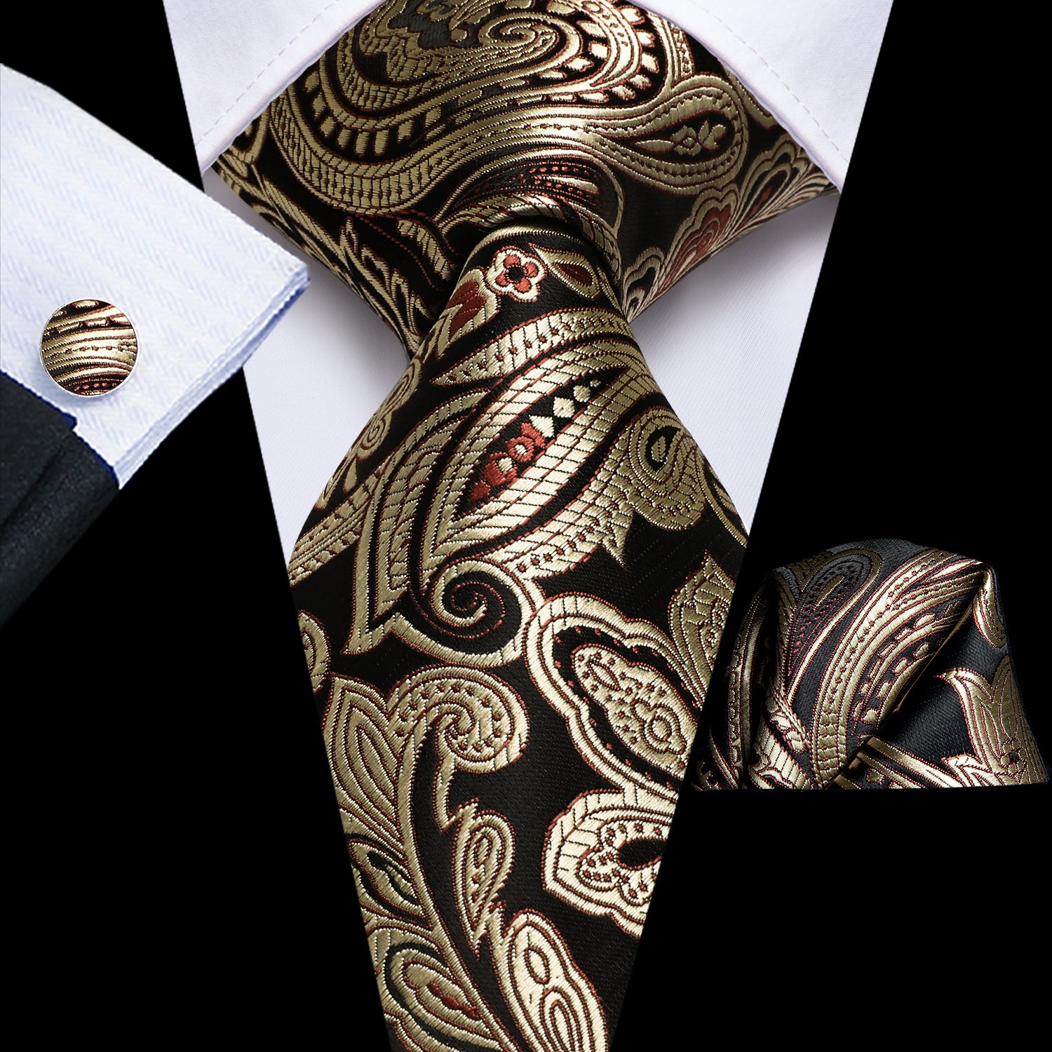 paul costelloe tie and cufflinks