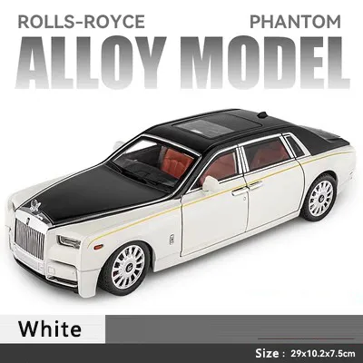 1:18 Large Rolls-Royce Phantom Alloy Car Model