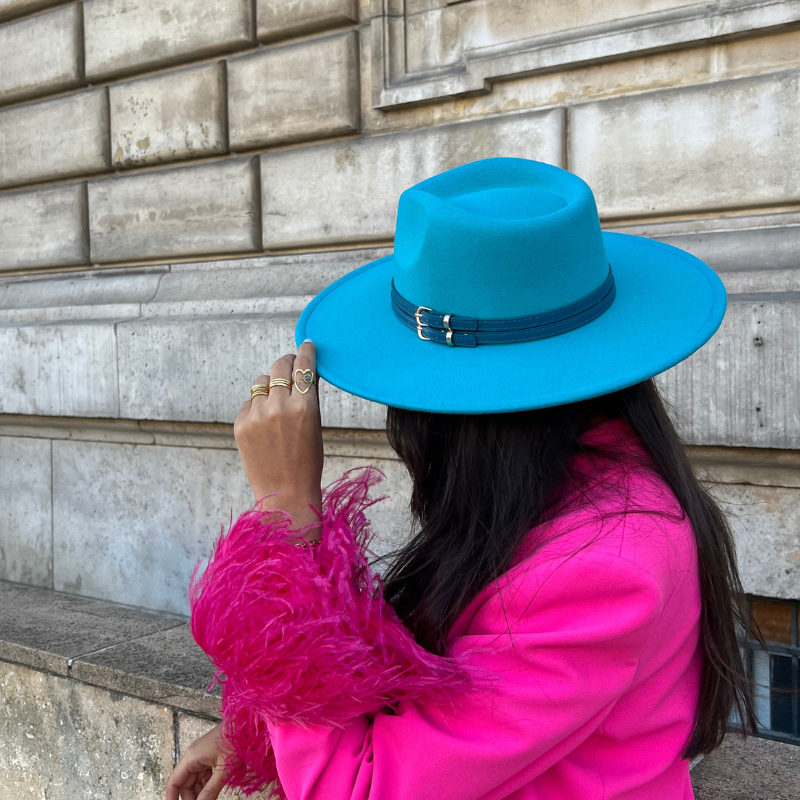 Nicole Hat - Turquoise