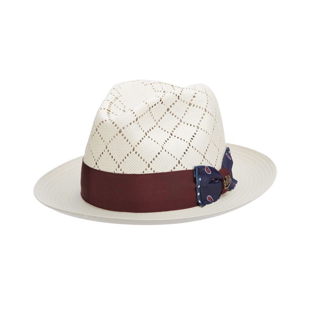Biltmore Straw Fedora- Dartmouth