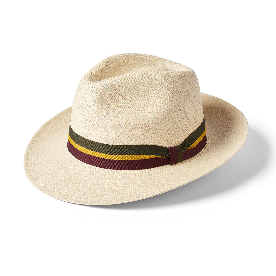 Panama Regimental Hat Natural by Failsworth