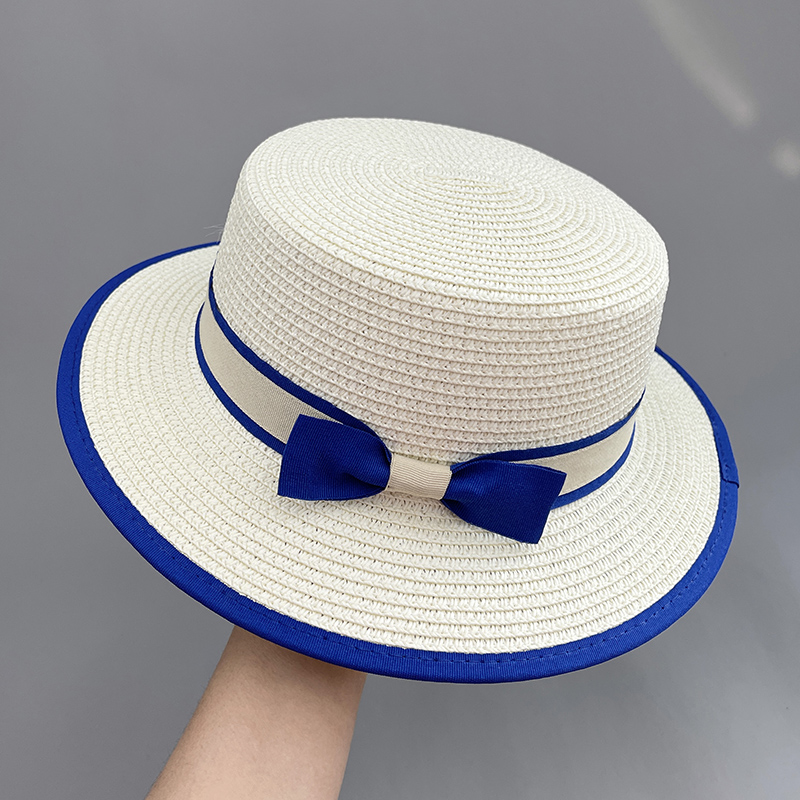 Straw French sun hat
