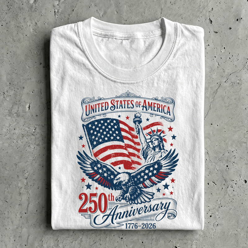 America 250th Anniversary Bald Eagle T-Shirt