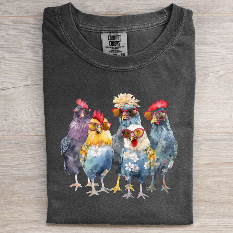 Funny Chickens T-Shirt