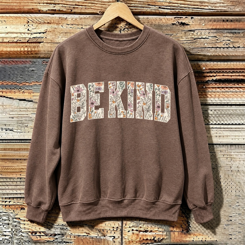  Be Kind Motivational Teacher Sweatshirt