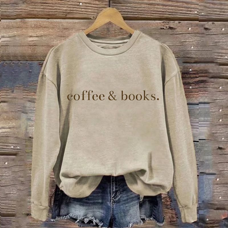 Coffee & Books Sweatshirt