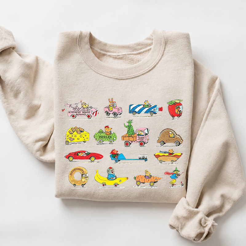 Richard Scarry Busytown Teacher T-shirt/Sweatshirt