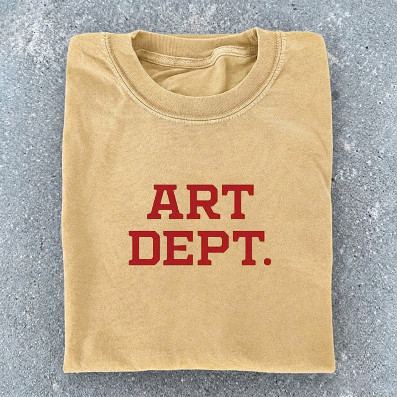 ART DEPT. Teacher Artist T-Shirt