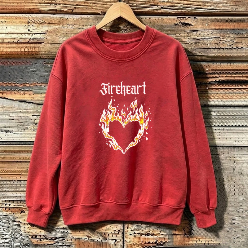 Fireheart Fantasy Book Lover Sweatshirt