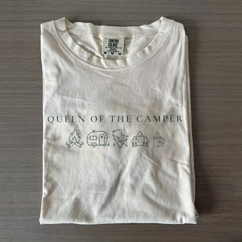 Queen of the Camper Camper Life T-Shirt