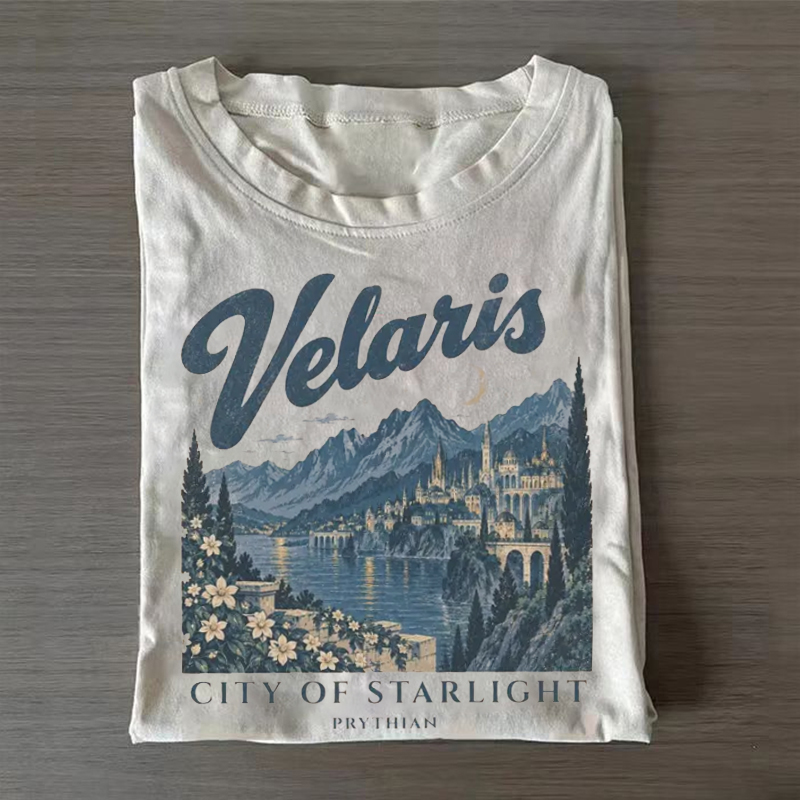 Velaris City of Starlight Fantasy Book Club T-shirt