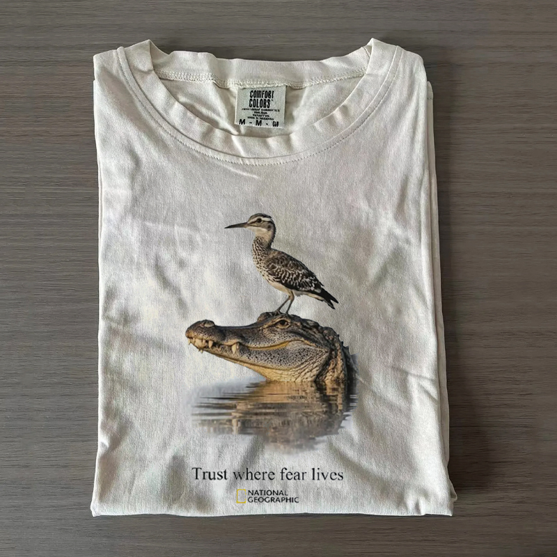 National Geographic Alligator Bird T-Shirt