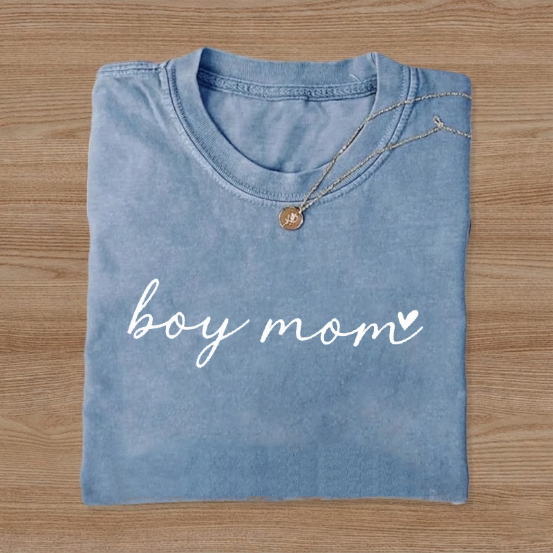 Boy Mom Mother's Day T-Shirt