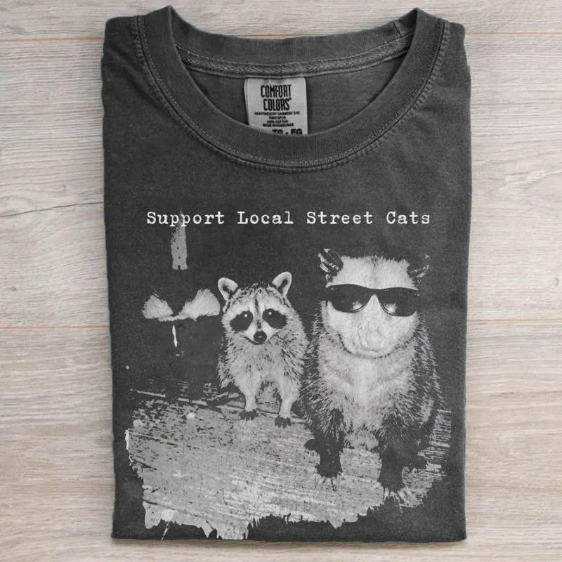 Support Local Street Cats T-Shirt