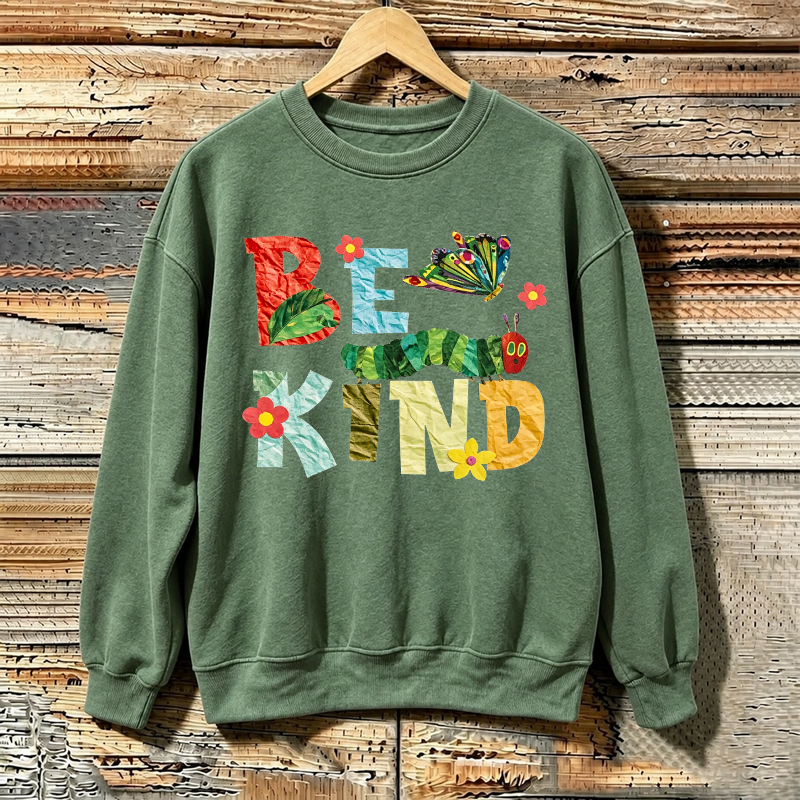 Be Kind Teacher Butterfly Sweatshirt