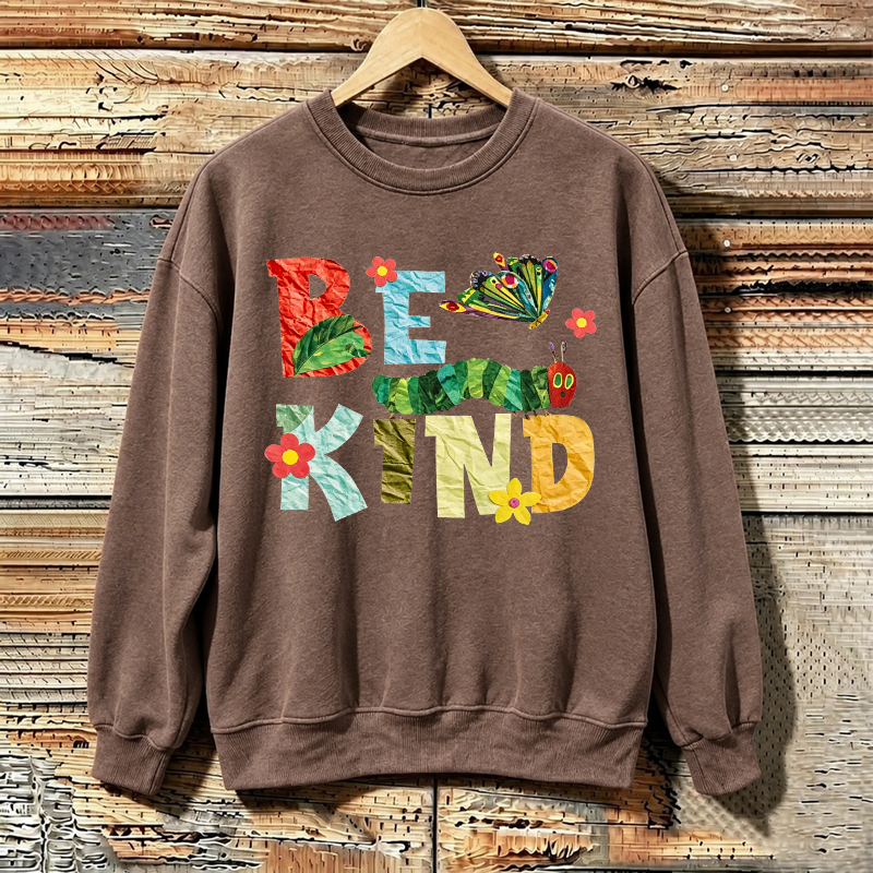 Be Kind Teacher Butterfly Sweatshirt