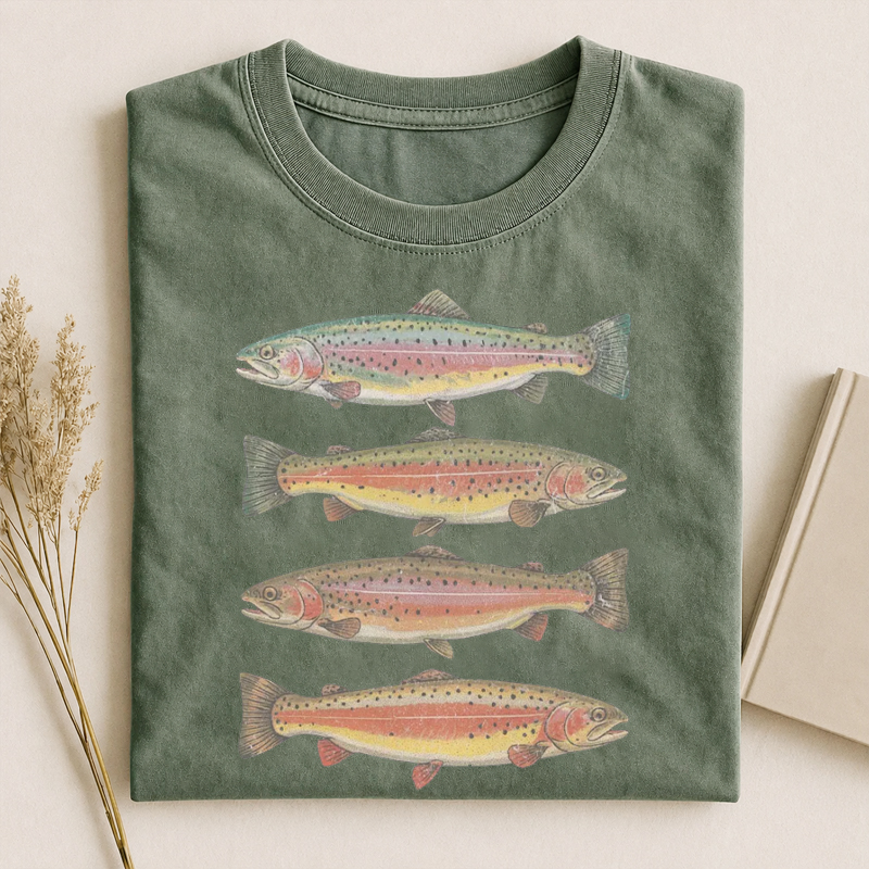 Rainbow Trout Fishing T-Shirt