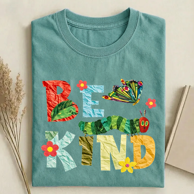 Be Kind Butterfly Teacher T-Shirt