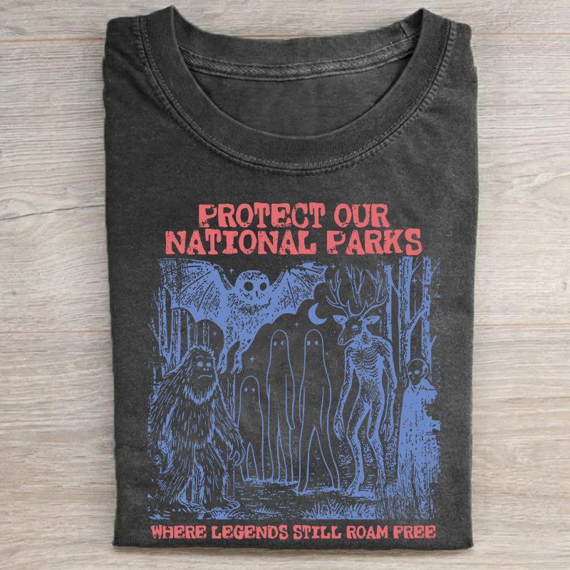 Cryptid National Parks T-shirt