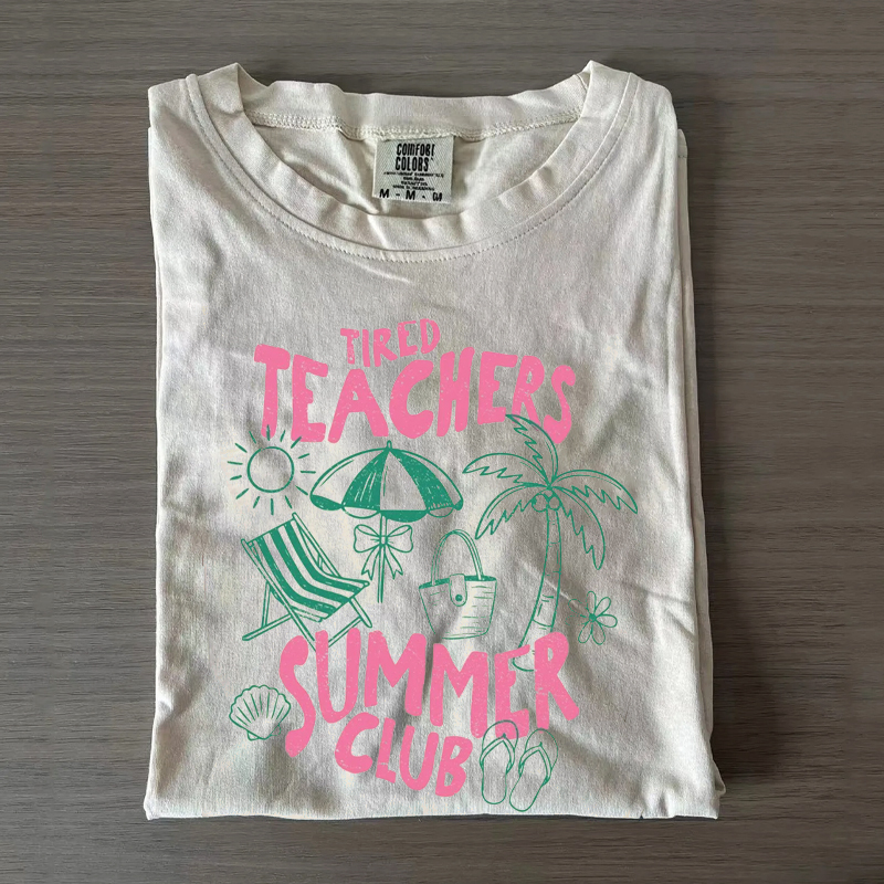 Tired Teachers Coffee Club T-Shirt
