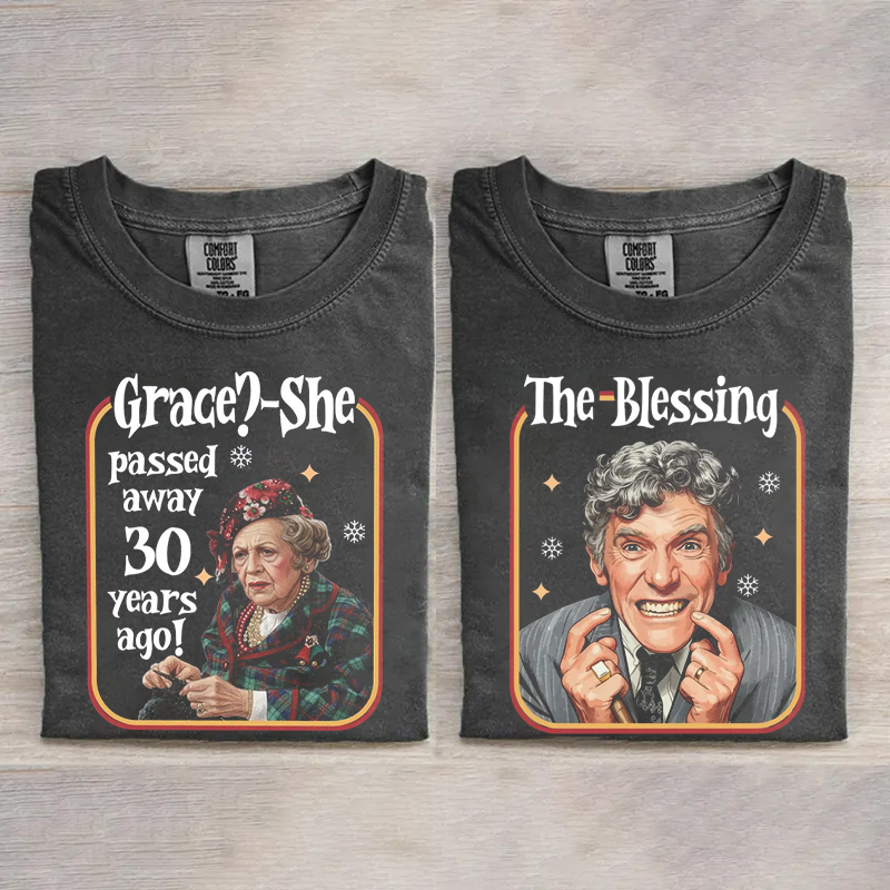 Comfort Colors Uncle Lewis Aunt Bethany Funny Xmas Movie Couple T-Shirt