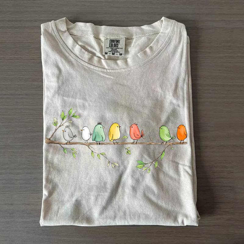 Birdwatching Easily Distracted By Birds T-Shirt