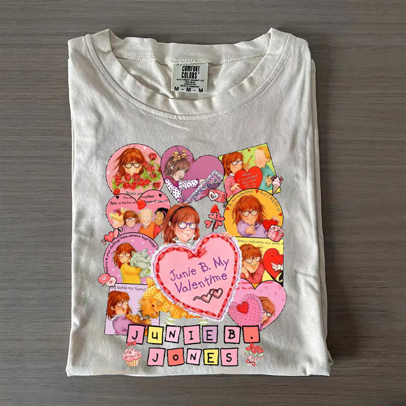 Junie B My Valentine Teacher V-day T-Shirt