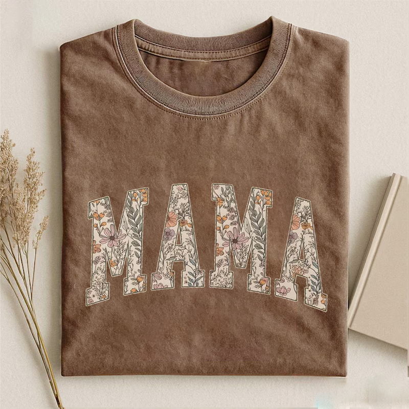 Floral Mama Mothers Day T-Shirt