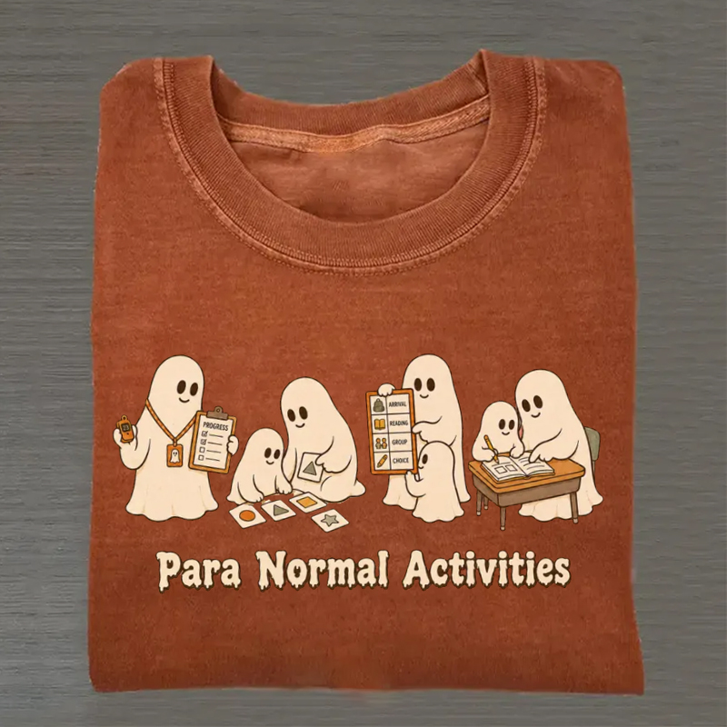 Paraprofessional Halloween Teacher T-Shirt