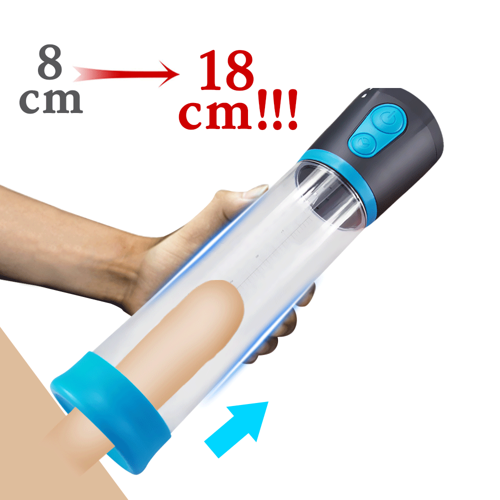 Male Masturbation Toy for Enlargement & Erection Boost-Enhance Your Confidence with Electric Penis Vacuum Pump