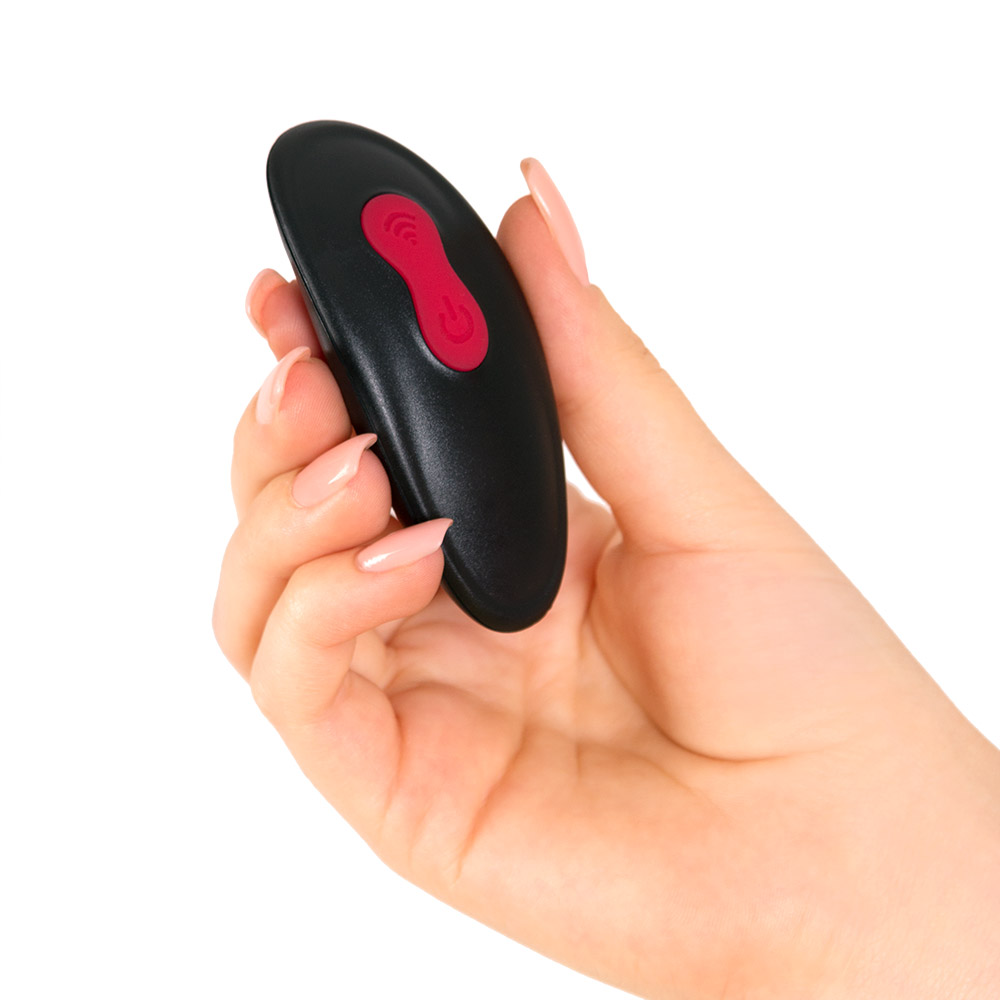 Magnum Vibrating cock sleeve with clit stimulator