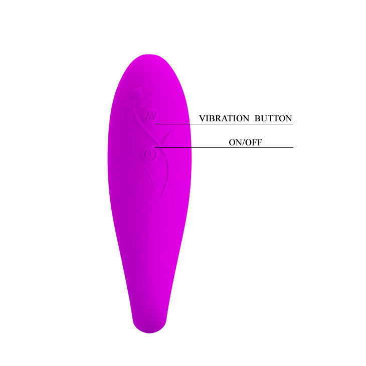 Unity g-spot and clitoral vibrator C-shape vibrator for couples