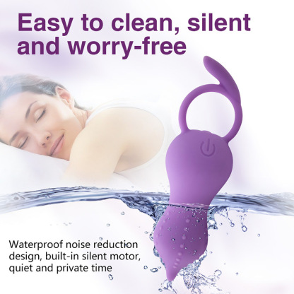 Sensation Bliss: 10-Frequency Vibrator Nipple Stimulator Jump Eggs (Waterproof)