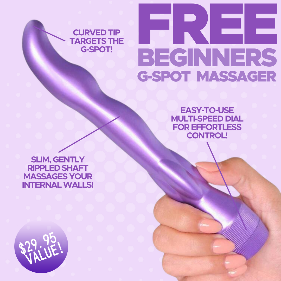 FREE G-Spot Finder (Perfect Starter Vibrator!) - Add To Your Cart