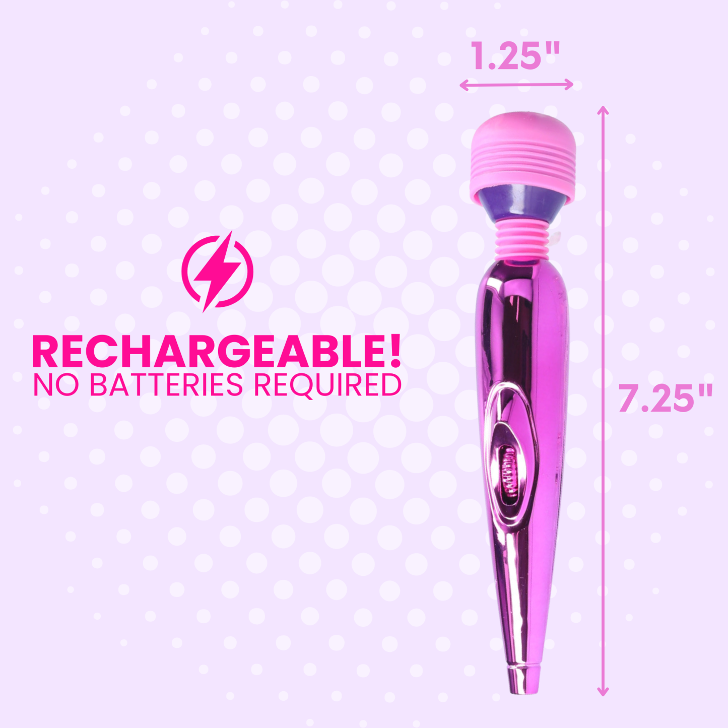 Free Mini Clit Wand Massager in Pink - Add to Your Cart!