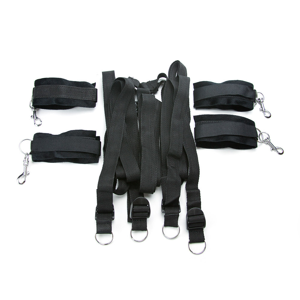 Soft touch bed restraint kit Under the bed restraints