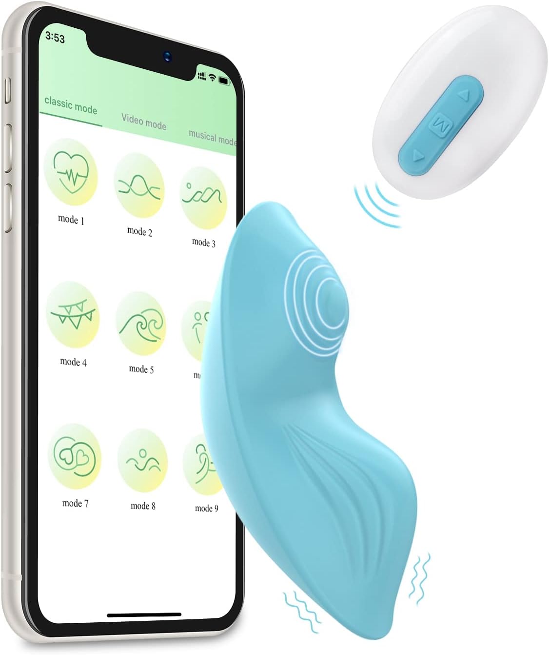 Panty Clitoral Vibrator: App-Controlled panty vibrator